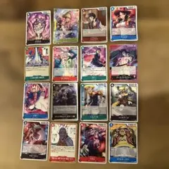 ワンピースカードゲーム まとめ売り 16枚キラありのサムネイル