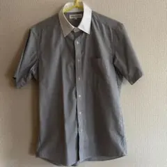 ユニクロ　UNIQLO ストライプ Mサイズ ドライイージーケアシャツ