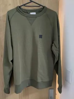 WOOLRICH クルーネック スウェット オリーブ S-Mサイズ相当のサムネイル
