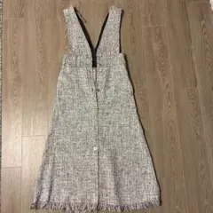 ZARA ワンピース グレー系 XSサイズ