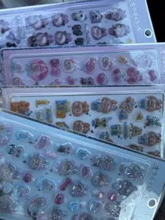 ラブブ　きらぷくシール