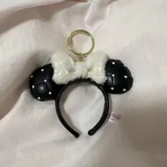ディズニー パール スパンコール カチューシャ キーホルダー