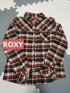 ROXY 長袖チェックシャツ　Sのサムネイル
