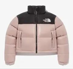 North face ヌプシ ダウン ショート丈 韓国限定 ピンク