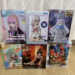 美少女　フィギュア　セット　フリーレン　初音ミク　ぬきたし　プロセカ　6点セット