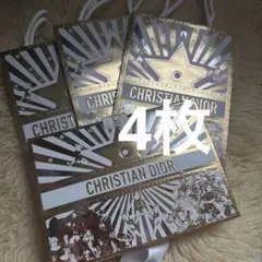 Dior ショッパー、ギフトバッグ　クリスマス限定　ホリデー ラッピングセット