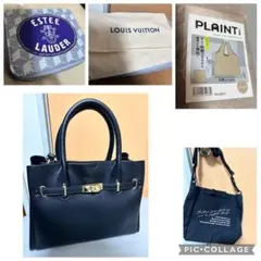 美品　合皮　黒　2ウェイバッグ＆　斜めがけバッグ　サコッシュ　など他