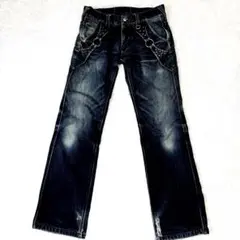 00s semantic design flare pants y2k - メルカリ