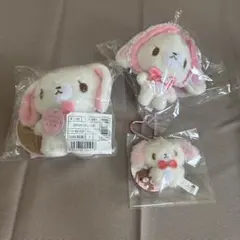 シュガーバニーズ ビスケットデザイン マスコットチャーム しろうさ