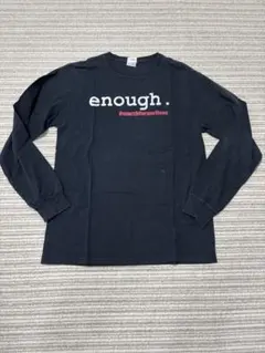 古着ロンＴ　Fruit of the Loom 長袖カットソー enough.のサムネイル