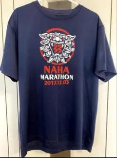 2017年 那覇マラソンTシャツ　Sサイズ　ユニセックス　沖縄