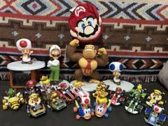 マリオカート ルイージフィギュア　ドンキーコングフィギュア　おすすめ　キノピオ