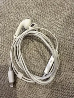 純正 Apple Lightning イヤフォン