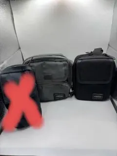 吉田カバン　ポーター３点まとめ　小物入れ　ミニポーチ　ショルダー　美品あり