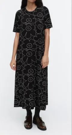 Marimekko ウニッコ コットンワンピース タンクトップ 緑 - メルカリ