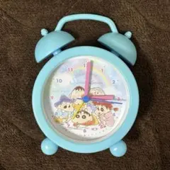 クレヨンしんちゃん アラーム時計 水色のサムネイル