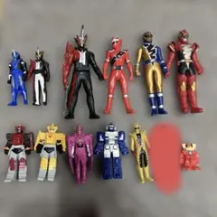 戦隊ヒーロー フィギュアセット 13体
