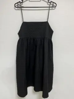 LOWRYSFARM ブラック キャミソール