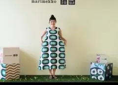 ユニクロ×マリメッコ ノースリーブワンピース　XXL 大きいサイズ