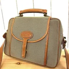 ♯319 BALLY ショルダーバッグ ヴィンテージ 本革 カーキー レディースのサムネイル