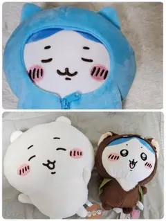 ちいかわ ハチワレ ぬいぐるみ 3点セット まとめ売り