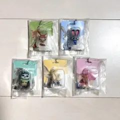 新品未使用★ズートピア ブリスターチャーム ニック他 5種フルコンプセット