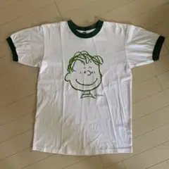 レア PEANUTS SNOOPY スヌーピー リンガー Tシャツ アメリカ製