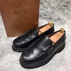 Berwick 5293 ローファー ブラック 6.5 Berwick1707 | コインローファー | 5293BCVLBK – バーウィック