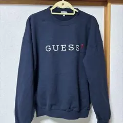 GUESS jeansスウェット ブラック VINTAGE Y2K Lサイズ
