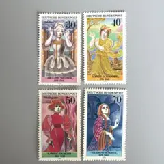 1125 【未使用：海外切手(ドイツ)】 1976年 女優切手 8枚セット - メルカリ