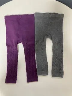 UNIQLO ベビー レギンス 80cm 2色セット