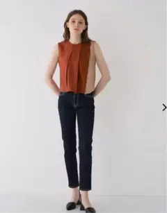 ハイライズストレートデニム