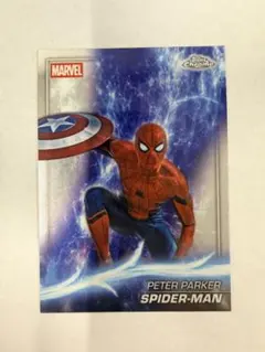 Spider-Man Peter Parker Topps Chrome