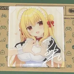 ハミクリ コラボカフェ限定 雪景シキ アクリルパネル 宇都宮つみれ先生