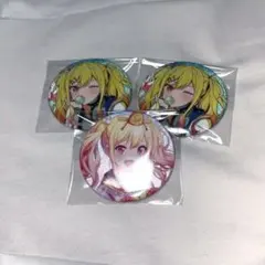 プロセカ グリ缶 グリッター缶バッジ 天馬咲希 50c 6c