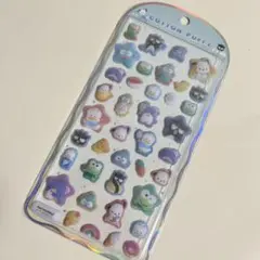 サンリオ　はぴだんぶい　コットンパフィーシール　新品　国内　正規品　ハンギョドン