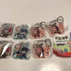 呪術廻戦　ふでマメ　アクリルキーホルダー　キーホルダー　アクリル　五条　七海