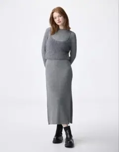 GU ピースビスチェセットワンピース　売り切りたい為お値下げ⭕️