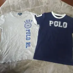 tシャツ2枚セット　130 ポロ　ラルフローレン　ラルフ　半袖　tシャツ