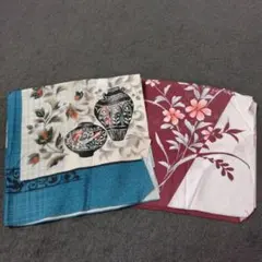風呂敷 2枚セット 和柄 壺 花柄