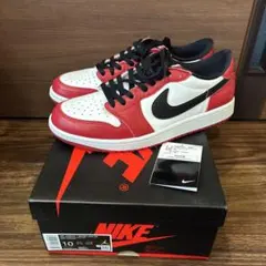 ナイキ エアジョーダン1 LOW OG シカゴ 白赤黒