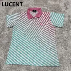 LUCENT テニスウェア ゲームシャツ ピンク Lサイズのサムネイル