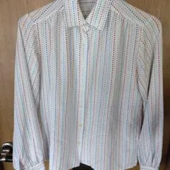 お値下げワールド、ルイシャンタンレトロブラウス(9）