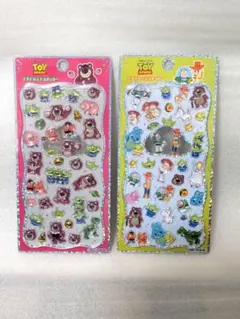 正規品　トイストーリー プチドロップステッカー 2枚セットのサムネイル