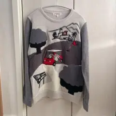 【MUスポーツ】 セーター　40 ゴルフ　ニット　美品