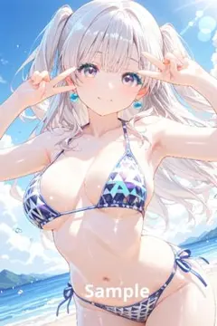 AI アート イラスト A4ポスター 【A1704】