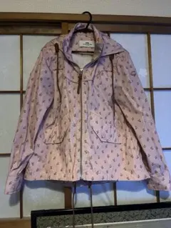 COACH フード付きピンクジャケット - メルカリ