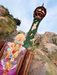 【限定値下げ中】ラプンツェル コスプレ 仮装 ウィッグ付き フルセット