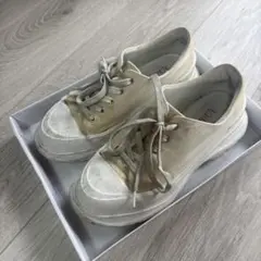Zipper 厚底 キャンバス スニーカーのサムネイル