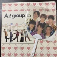 Aぇ! group 会報　新品未開封　透明ミニうちわ　サマパラ2022